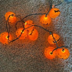Vintage Pumpkin Lights